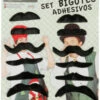 MOUSTACHES NOIRES, LOT DE 12