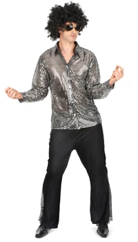 DEGUISEMENT DISCO ARGENT