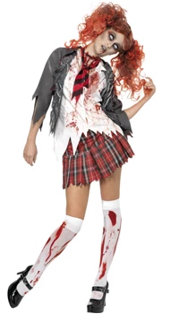 DEGUISEMENT ECOLIERE ZOMBIE