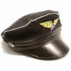CASQUETTE PILOTE NOIRE