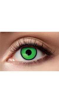 LENTILLES DE CONTACT VERTES CONTOUR NOIR