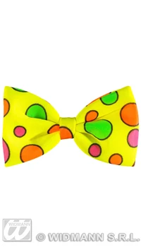 NOEUD PAPILLON CLOWN JAUNE