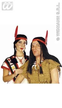 PERRUQUE INDIEN
