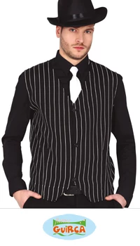 GILET SANS MANCHES RAYE