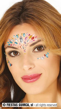 BIJOUX ADHESIFS POUR VISAGE