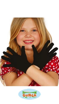 GANTS NOIRS COURTS, LA PAIRE