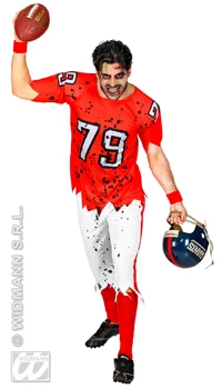 DEGUISEMENT FOOTBALLEUR AMERICAIN ZOMBIE