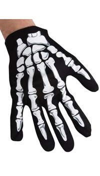 GANTS SQUELETTE, LA PAIRE