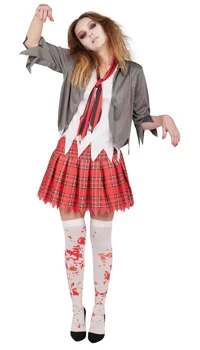 DEGUISEMENT ECOLIERE ZOMBIE