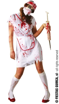 DEGUISEMENT INFIRMIERE ZOMBIE