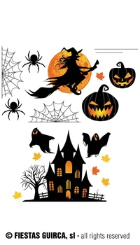 DECOR MURAL ADHESIF SORCIERE