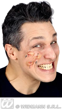 EFFETS SPECIAUX BLESSURE AVEC EPINGLES A NOURRICE