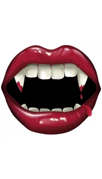 DECOUPE BOUCHE VAMPIRE