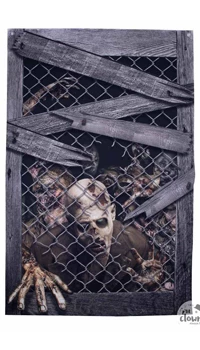 DECORATION DE FENETRE ZOMBIES