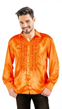CHEMISE DISCO ORANGE
