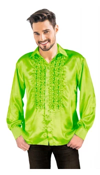 CHEMISE DISCO VERTE