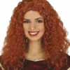 PERRUQUE FRISEE ROUSSE