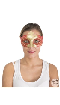 LOUP VENITIEN OR ET ROUGE