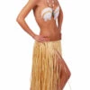JUPE HAWAIENNE RAPHIA NATUREL 75cm