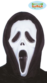 MASQUE SCREAMY AVEC CAPUCHE