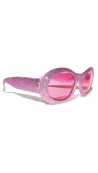 LUNETTES DISCO PAILLETTES FUSCHIA