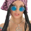 LUNETTES HIPPIE BLEUES