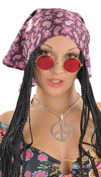 LUNETTES HIPPIE ROUGES