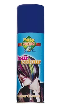 LAQUE CHEVEUX BLEU