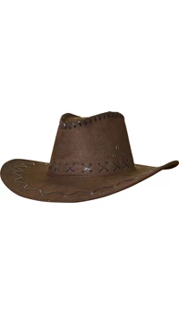 CHAPEAU COWBOY MARRON