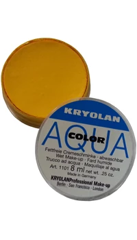 FARD AQUACOLOR KRYOLAN 8ml JAUNE