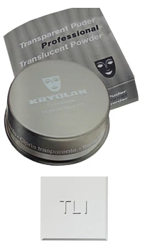 POUDRE TRANSPARENTE KRYOLAN 60g BLANC
