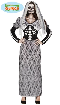 DEGUISEMENT MARIEE SQUELETTE