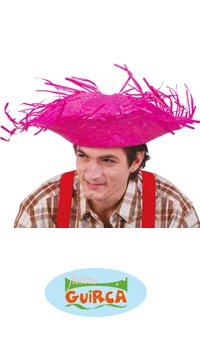 CHAPEAU HAWAI FUSCHIA