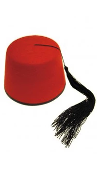 CHAPEAU FEZ ROUGE
