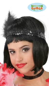 BANDEAU CHARLESTON NOIR