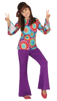 DEGUISEMENT HIPPIE FILLE