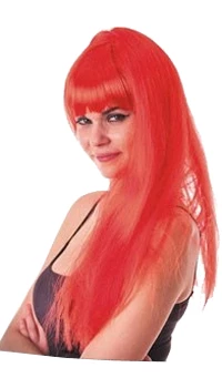 PERRUQUE ROUGE A FRANGE