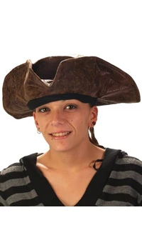 CHAPEAU TRICORNE PIRATE