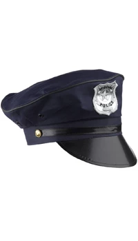 CASQUETTE POLICIER BLEUE