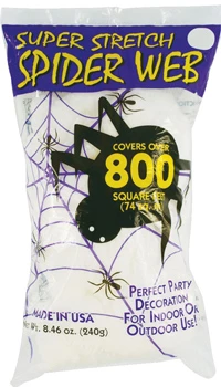 TOILE D'ARAIGNEE BLANCHE 240GRS