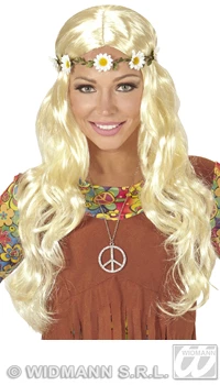 PERRUQUE HIPPIE BLONDE