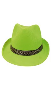 CHAPEAU BORSALINO FLUO VERT