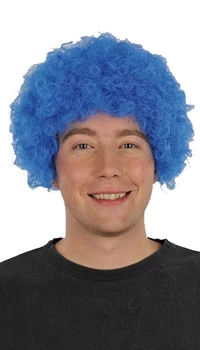 PERRUQUE POP BLEUE