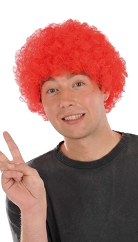 PERRUQUE POP ROUGE