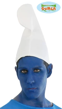 CHAPEAU SCHTROUMPF BLANC