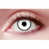 LENTILLES DE CONTACT BLANCHES CONTOUR NOIR