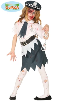 DEGUISEMENT POLICIERE ZOMBIE