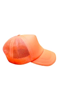CASQUETTE ORANGE FLUO