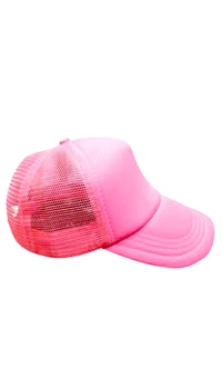 CASQUETTE ROSE FLUO