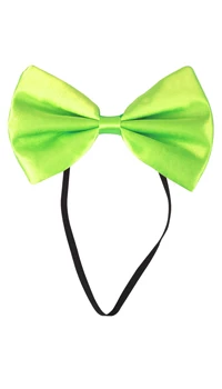 NOEUD PAPILLON FLUO VERT